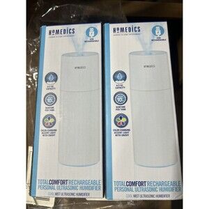 Homedics Set Of 2 Portable Ultrasonic Humidifiers